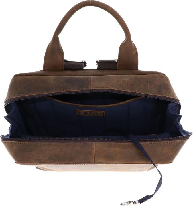 Actual product image Leonhard Heyden Salisbury Rucksack Leder 37 cm Laptopfach (20 l)