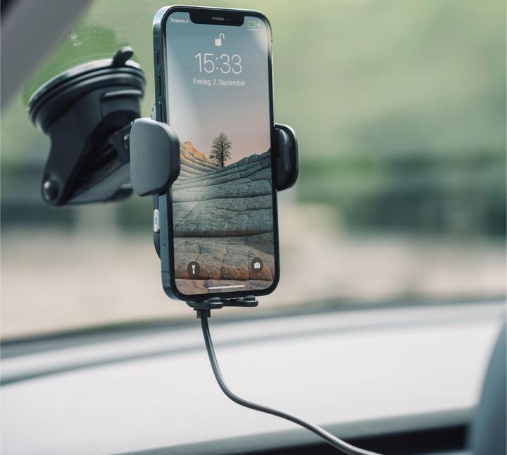 Produktbild Verbatim Fast Qi Fast Wireless Car Charger USB-C 15W FWC-01