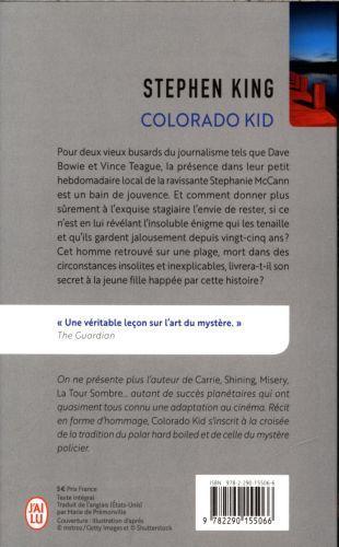 Image du produit Colorado Kid (Français, Le roi Stephen, 2017)