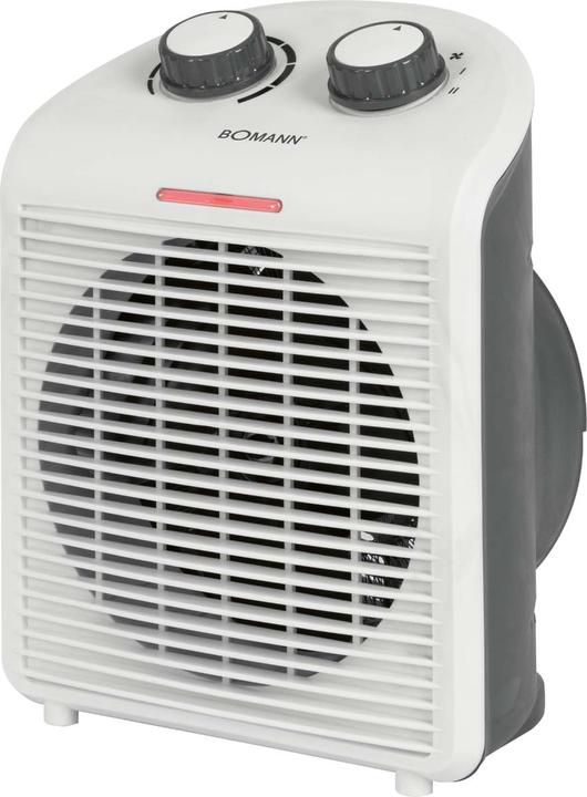 Actual product image Clatronic Bomann fan heater, maximum 2,000 watts power, 2 power levels, thermostat, cold level, contro... (2000 W)