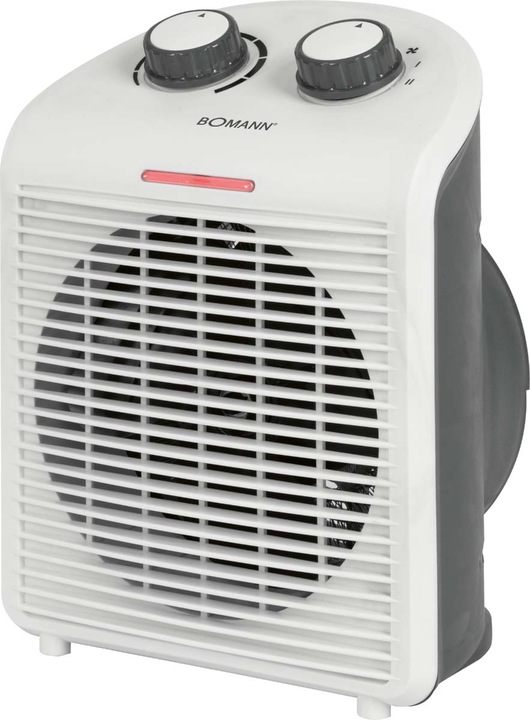 Actual product image Clatronic Bomann fan heater, maximum 2,000 watts power, 2 power levels, thermostat, cold level, contro... (2000 W)