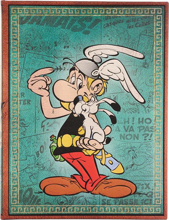 Actual product image Paperblanks Notebook PB Asterix the Gaul Ultra lin. (17.5 x 23 cm, Lined, Hardcover)