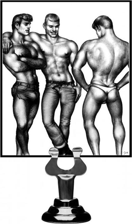 Actual product image Tom of Finland Penis ring set (3.80 cm)