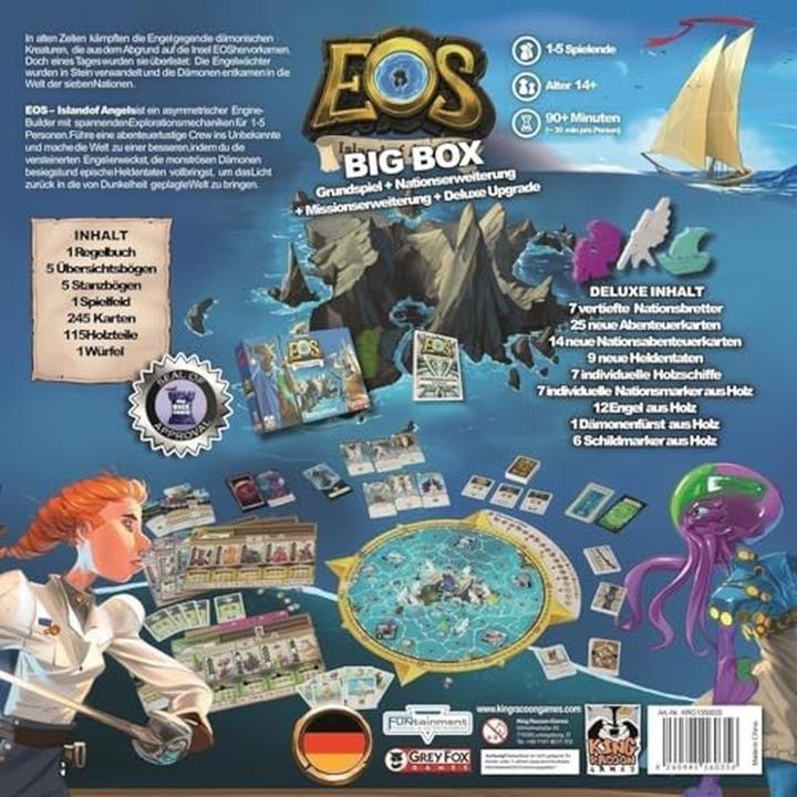Produktbild King Racoon Games EOS – Big Box (Deutsch, 1 - 5 Spieler)