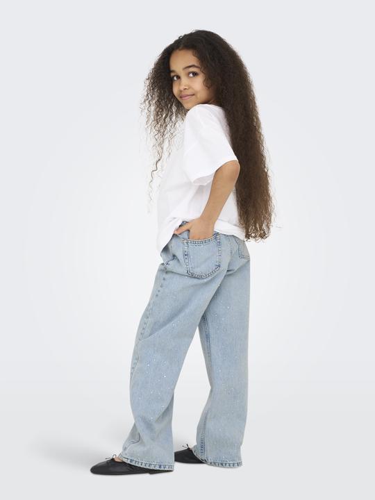 Produktbild Only KOGCOBAIN Gerade geschnitten Jeans Jeans mit weitem Bein (140)