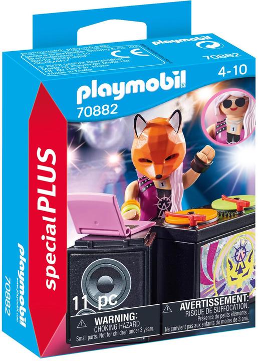 Actual product image Playmobil 70882 DJ with mixer (70882, Playmobil Special Plus)