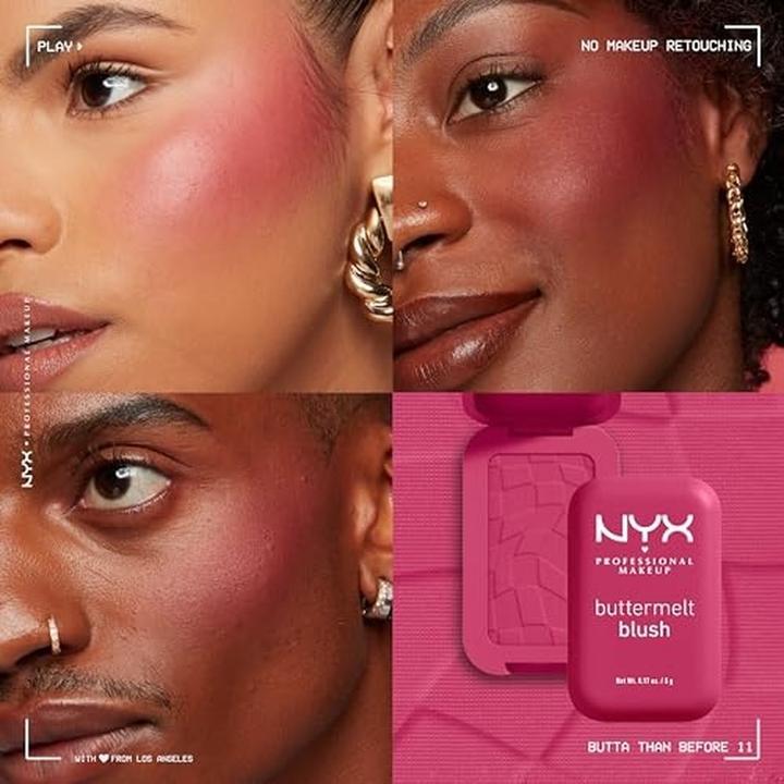 Actual product image NYX Professional Make-Up Nyx Powder Blush (11 Butta Than Before)
