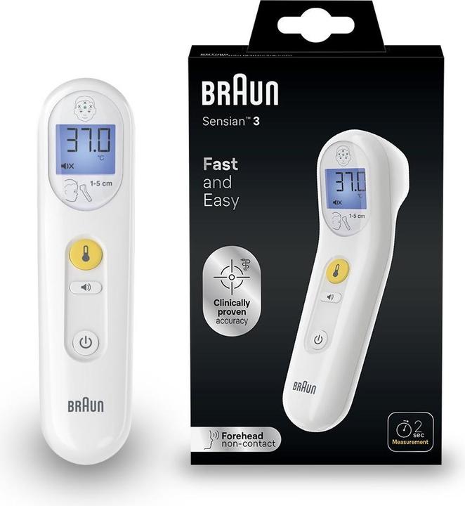 Image du produit Braun Sensian 3 BNT050WE (Front)