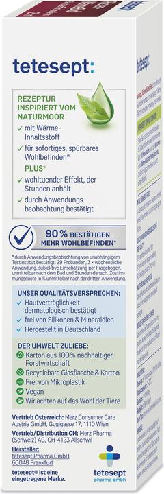 Produktbild Tetesept Rücken Wärme Bad (125 ml, Badesalz)