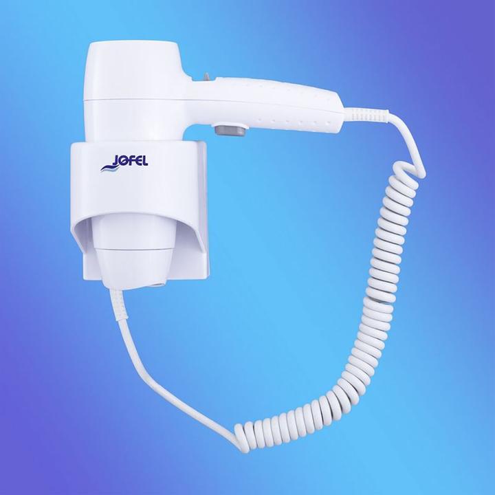 Produktbild Jofel Fön Wandhalterung Weiss 1200 W