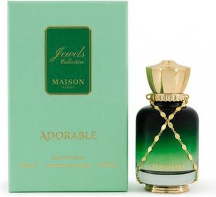 Actual product image Maison Asrar Adorable Eau De Parfum 100ml (Eau de parfum, 100 ml)