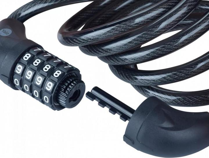 Actual product image Yale Essential Security Combination Cable Lock