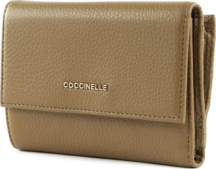 Actual product image Coccinelle Metallic Soft Wallet Grainy Leather