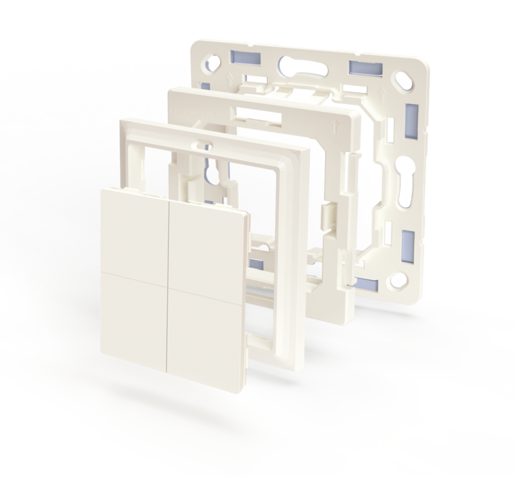 Actual product image Shelly Wall switch adapter - Gira /Merten