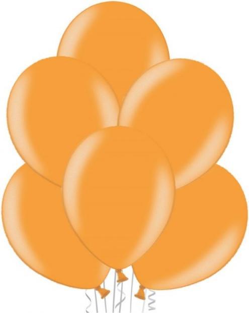 Actual product image Belbal Balloon Metallic Orange, Ø 30 cm, 50 pieces (50 x)