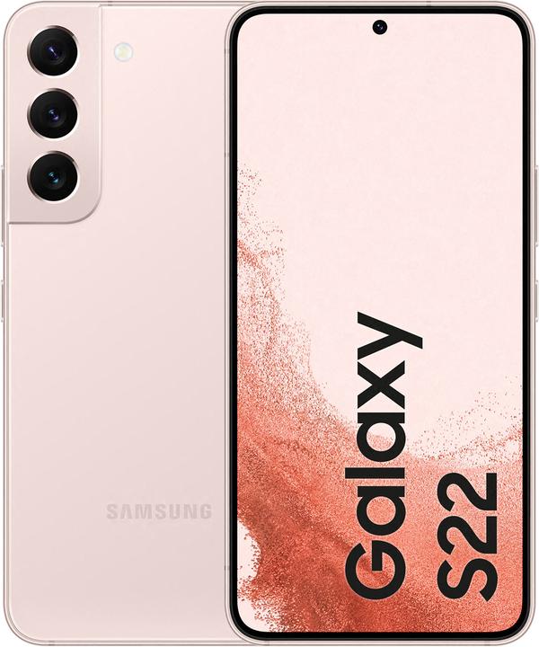 Actual product image Samsung Galaxy S22 (128 GB, Pink Gold, 6.10", Dual SIM, 50 Mpx, 5G)