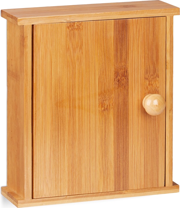 Actual product image Relaxdays Key Rack, 6 Hooks (18 x 6 x 20.5 cm)