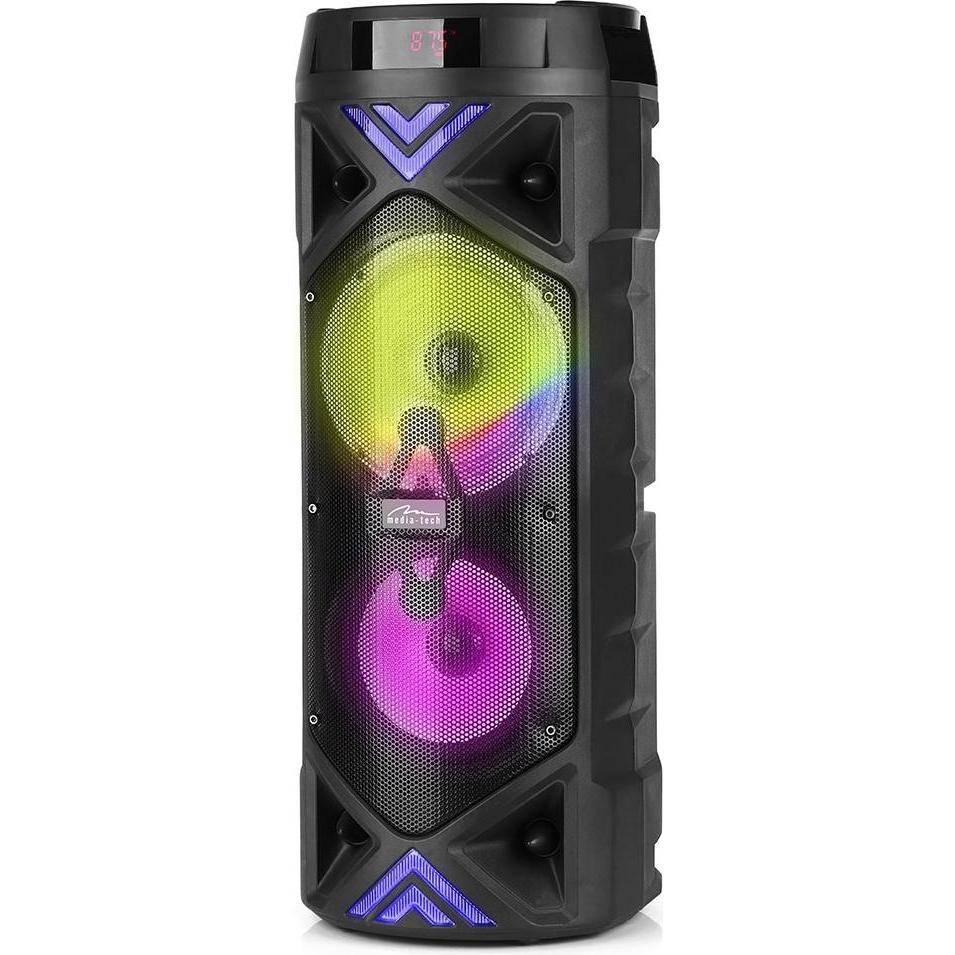 Thumbnail - Media-Tech Power Audio Bt Funbox Keg Pro Mt3182 (Batteriebetrieb), Bluetooth Lautsprecher, Schwarz