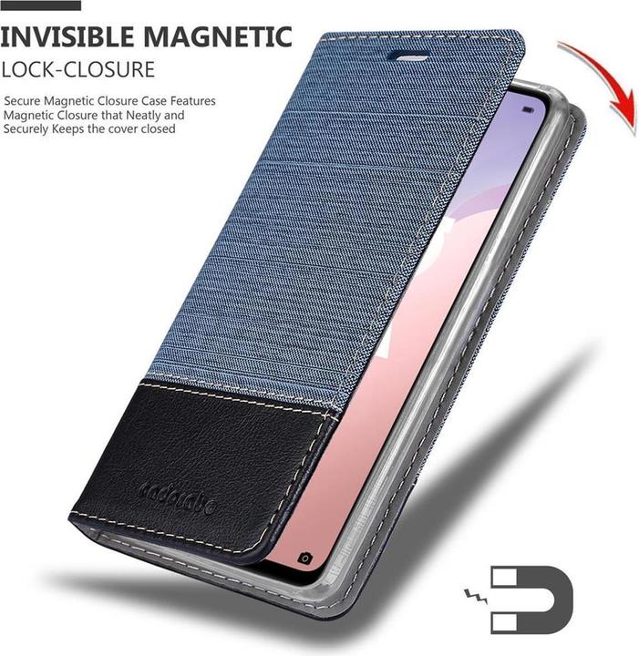 Image du produit Cadorabo Couverture look jeans Book (Huawei Nova 7 SE)