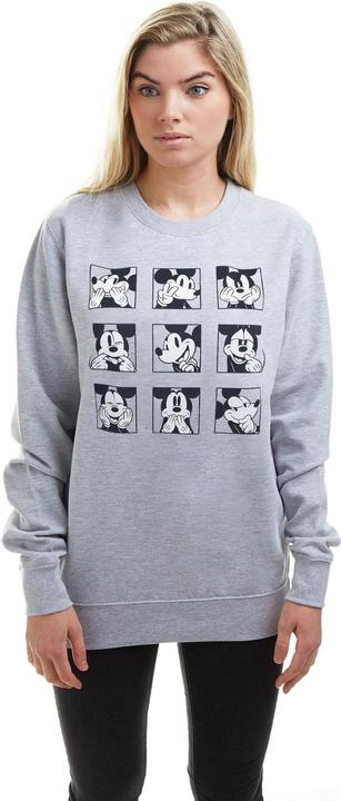 Produktbild Disney Mickey Mouse Gesicht Rundhalsausschnitt Sweatshirt