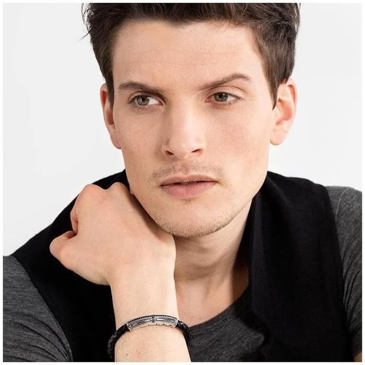 Immagine prodotto Thomas Sabo Bracciale (15.50 cm, Argento, Cuoio)