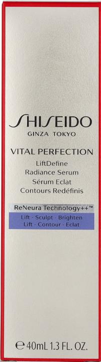 Actual product image Shiseido Vital Perfection LiftDefine Radiance Serum (40 ml)