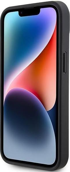 Image du produit Mercedes AMG AMHCP15SGSEBK iPhone 15 6,1" czarny/black hardcase Leather Debossed Lines (Apple iPhone 15)