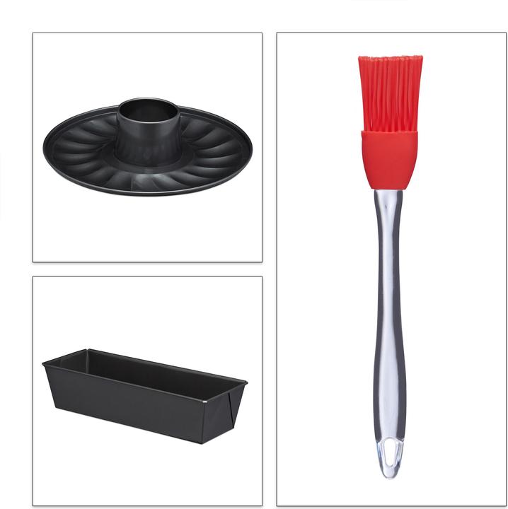 Produktbild Relaxdays Backformset 5tlg.