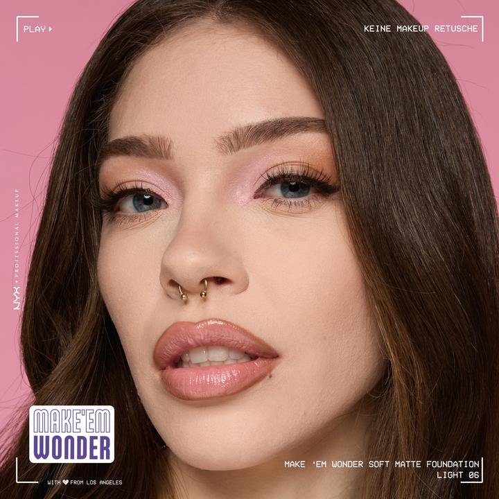 Actual product image NYX Professional Make-Up Nyx Wonder (#F5C9AE, Light)