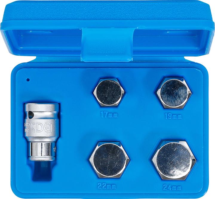 Produktbild BGS Bit-Satz für Motorräder Innensechskant 17 - 24 mm (24 mm, 10 mm (3/8"), 12,5 mm (1/2"))