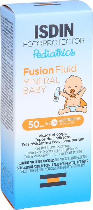 Actual product image Isdin Fotop Pedi Mi Baby50 (Suntan cream, SPF 50+, 50 ml)