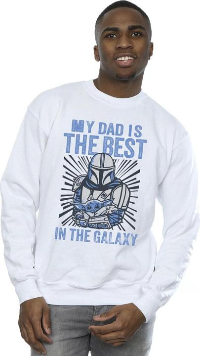 Image du produit Star Wars - Sweat MANDALORIAN BEST DAD - Homme (S)