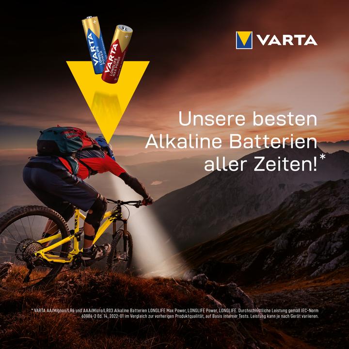 Produktbild Varta Longlife Power (10 Stk., AA, 2970 mAh)