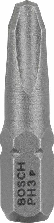 Produktbild Bosch Professional Zubehör Schrauberbit Extra-Hart PH 3, 25 mm, 3er-Pack (Kreuz Phillips PH)