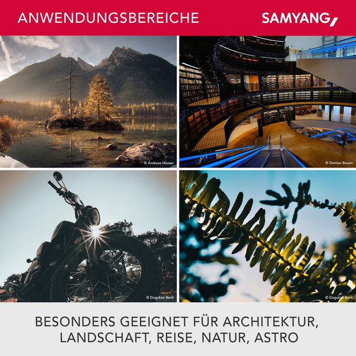 Productafbeelding Samyang AF 12mm f/2 Fujifilm X (Fujifilm X, APS-C / DX)