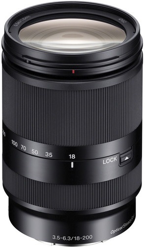 Sony E 18-200mm f/3.5-6.3 OSS LE (Sony E, APS-C / DX)