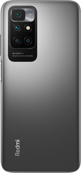Produktbild Xiaomi Redmi 10 2022 (64 GB, Grey, 6.50", Hybrid Dual SIM, 50 Mpx, 4G)