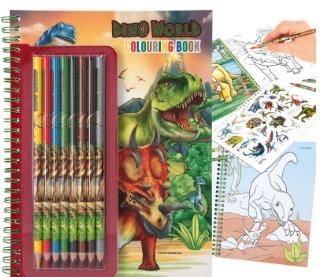 Produktbild Depesche Malbuch Dino World 30 Seiten