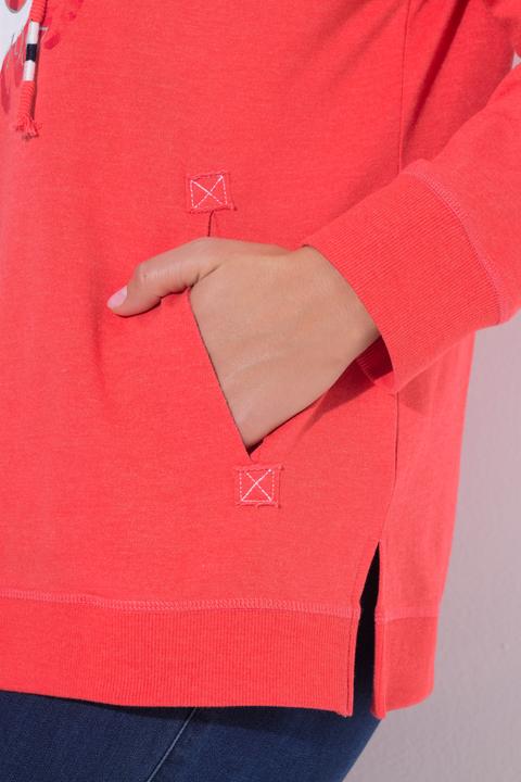 Actual product image Ulla Popken Anchor Graphic Sweatshirt (56)