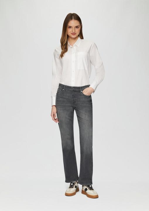 Actual product image S.Oliver Jeans-Hose Jeans Karolin / Regular Fit / Mid Rise / Straight Leg (W40/L30)