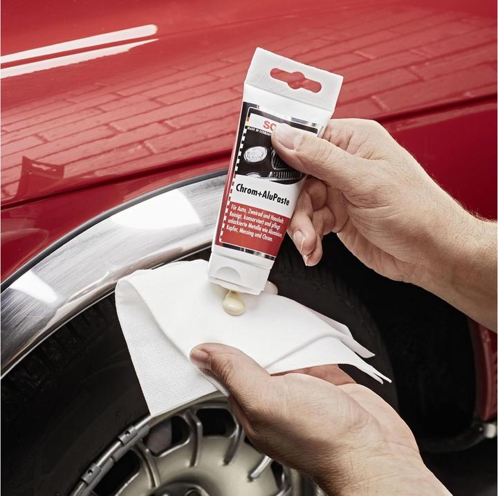 Actual product image Sonax Chrome and aluminium paste (75 ml)