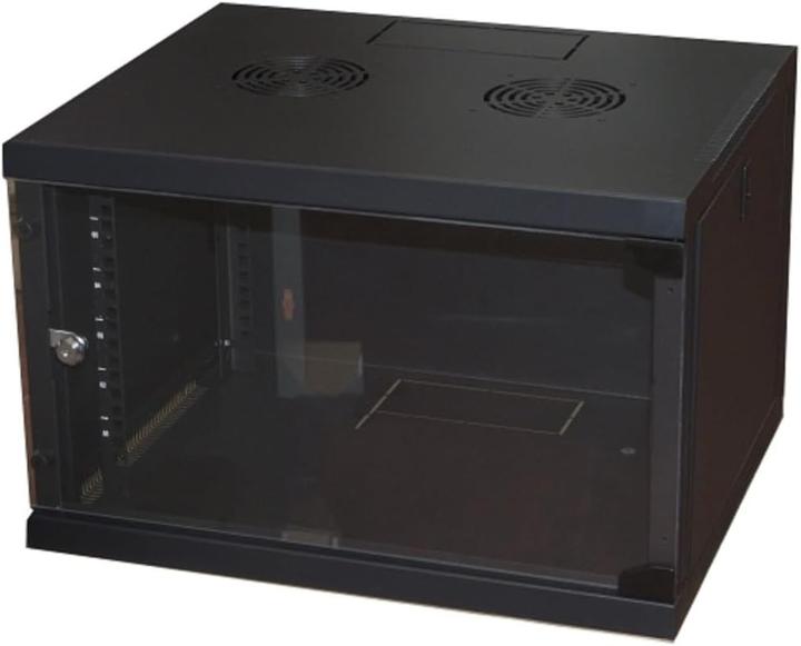 Actual product image ARMADIO A MURO 19" 6 UNITÀ, 350*540*450MM NERO (6 RU, 19 inch rack)