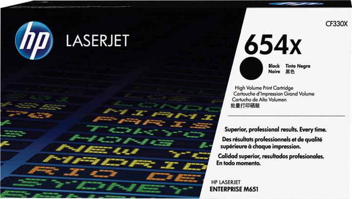 Actual product image HP 654X (FC)