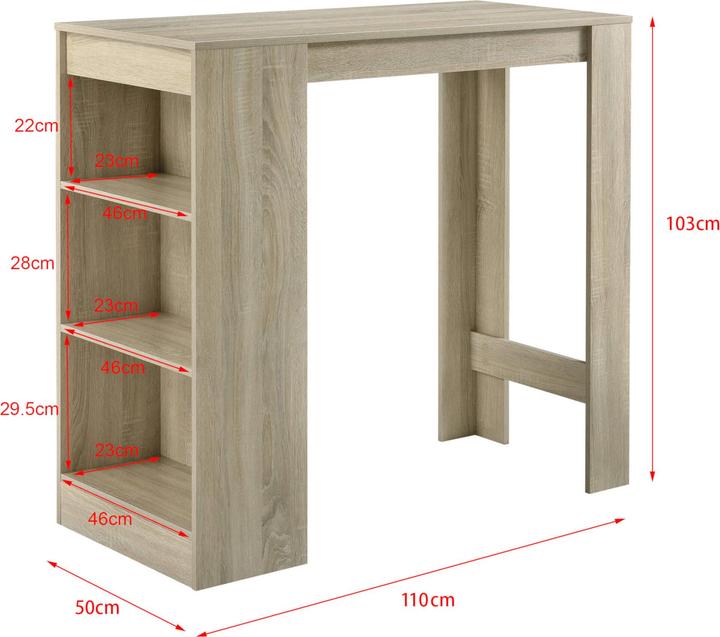 Image du produit En.Casa Kouvola (110 x 50 x 103 cm)