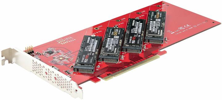 Produktbild StarTech Quad M.2 PCIe Adapter