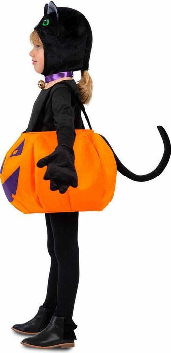 Actual product image My Other Me Disguise black pumpkin cat M 3-6 years (5 pieces) (M)