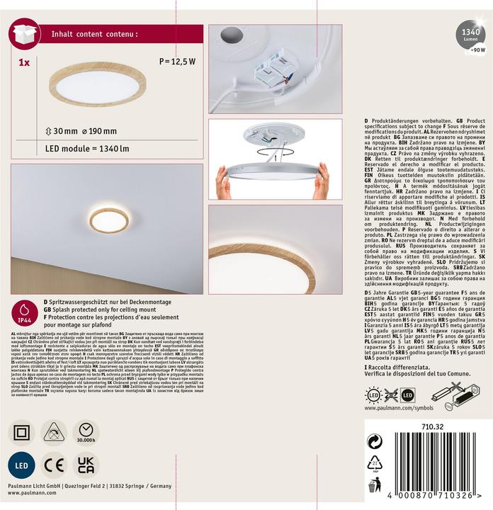 Image du produit Paulmann Atria Shine (1340 lm)