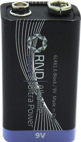Produktbild RND Primäre Batterie (10 Stk., E Block, 500 mAh)