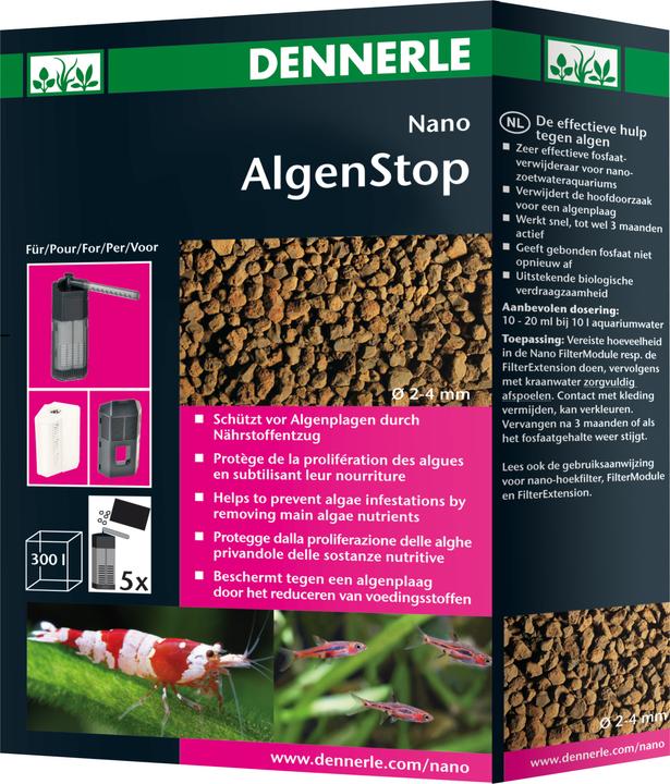 Image du produit Dennerle Nano AlgenStop 200ml (Engrais pour aquarium)
