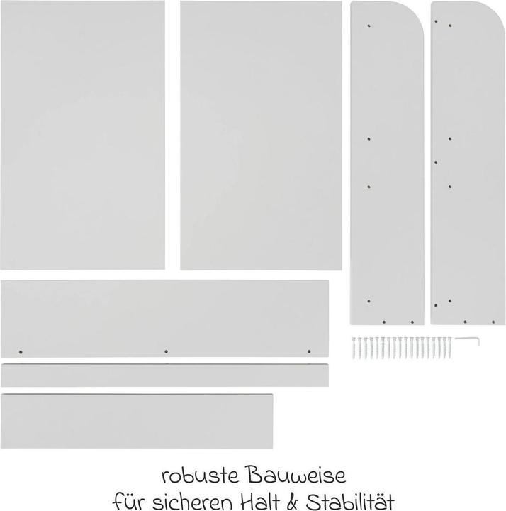 Actual product image Kindsgard Changing unit tikla plus for washing machines grey